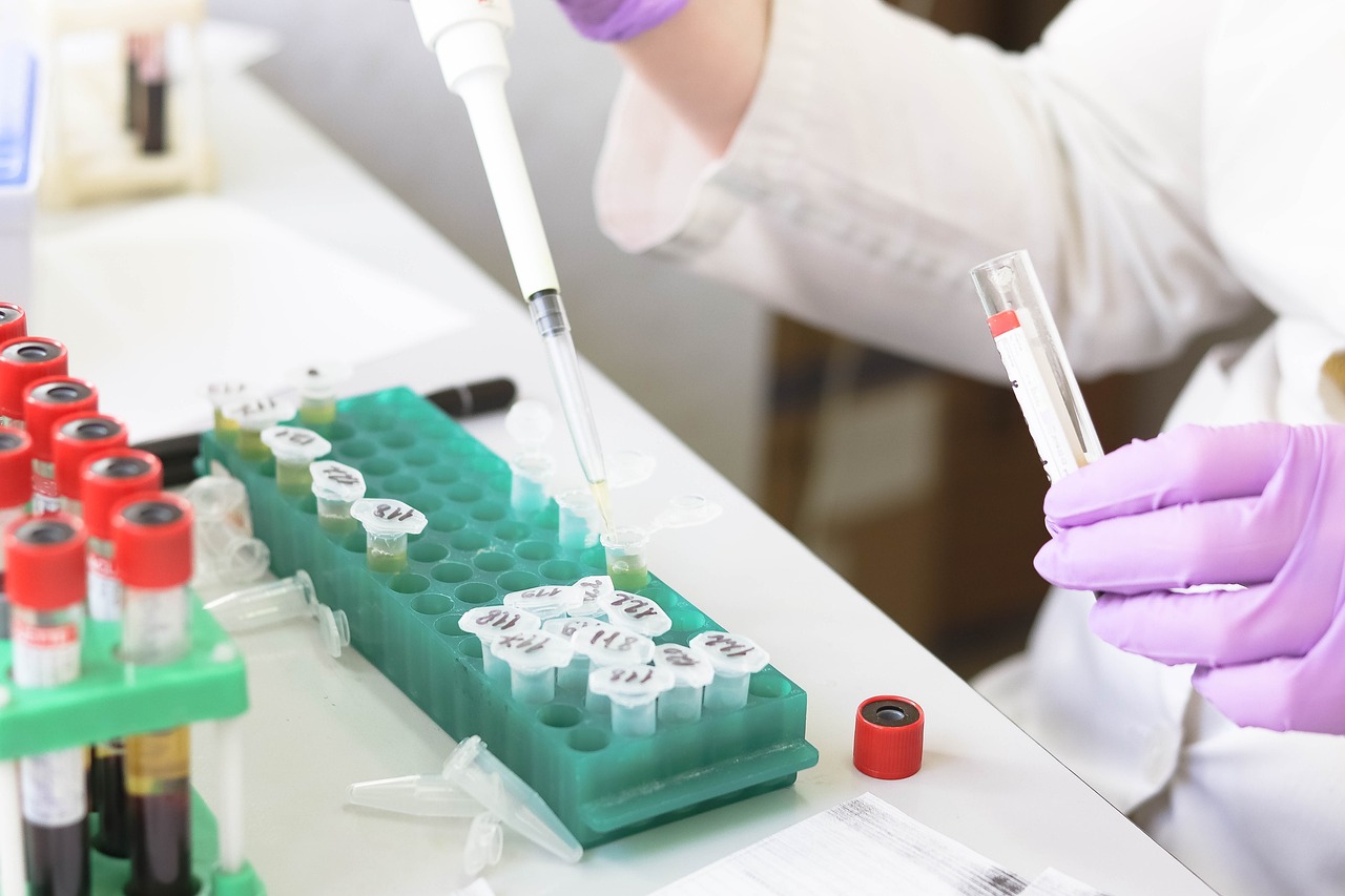 laboratory medical medicine hand